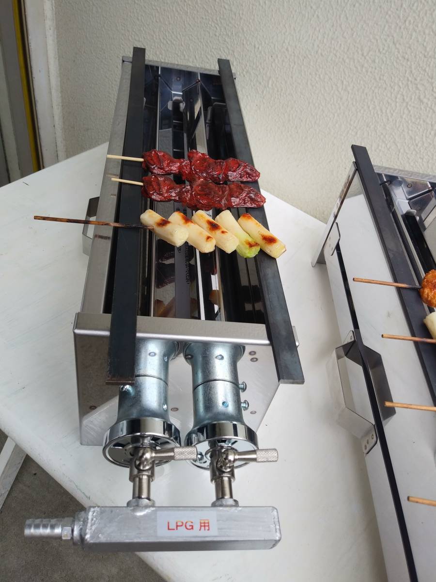 売れてます★業務用焼き鳥焼器★団子やき鳥学園祭★イベントキッチンカー祭りイベント 売れてます☆業務用焼き鳥焼器☆団子やき鳥学園祭☆イベントキッチン