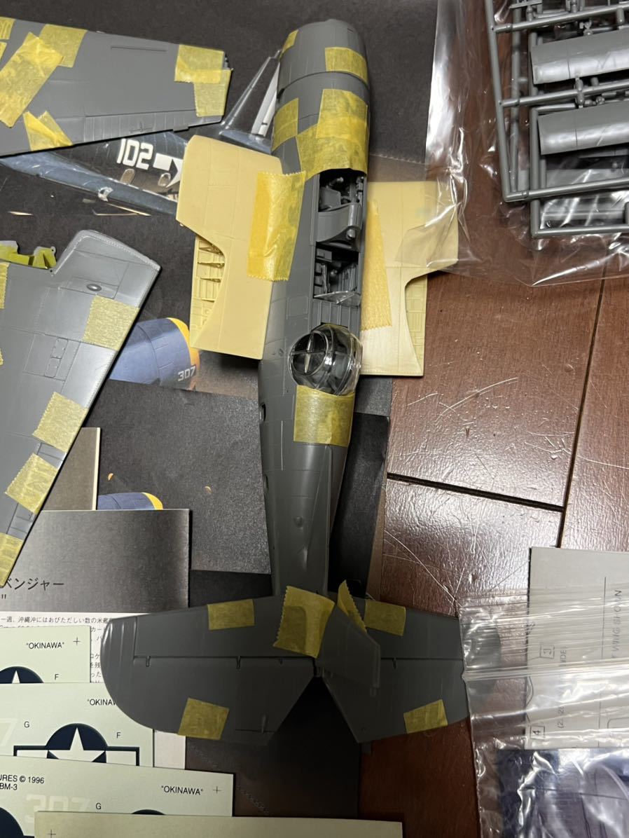 3機セット1/48 Accurate Miniatures No. 3404 HA4 TBM-3 Avenger
