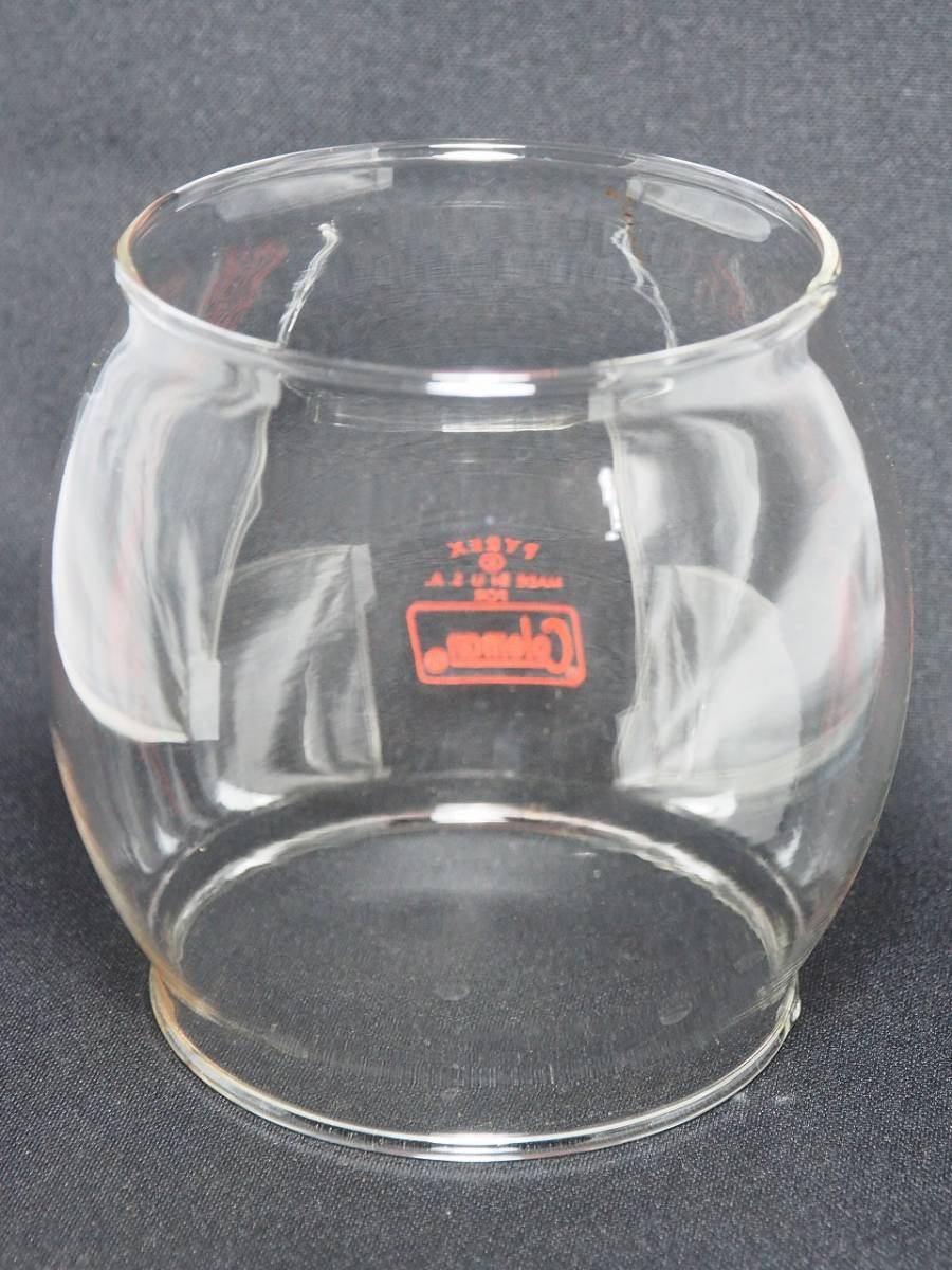 Coleman PYREX コールマン パイレックス グローブ レッドレター 赤文字