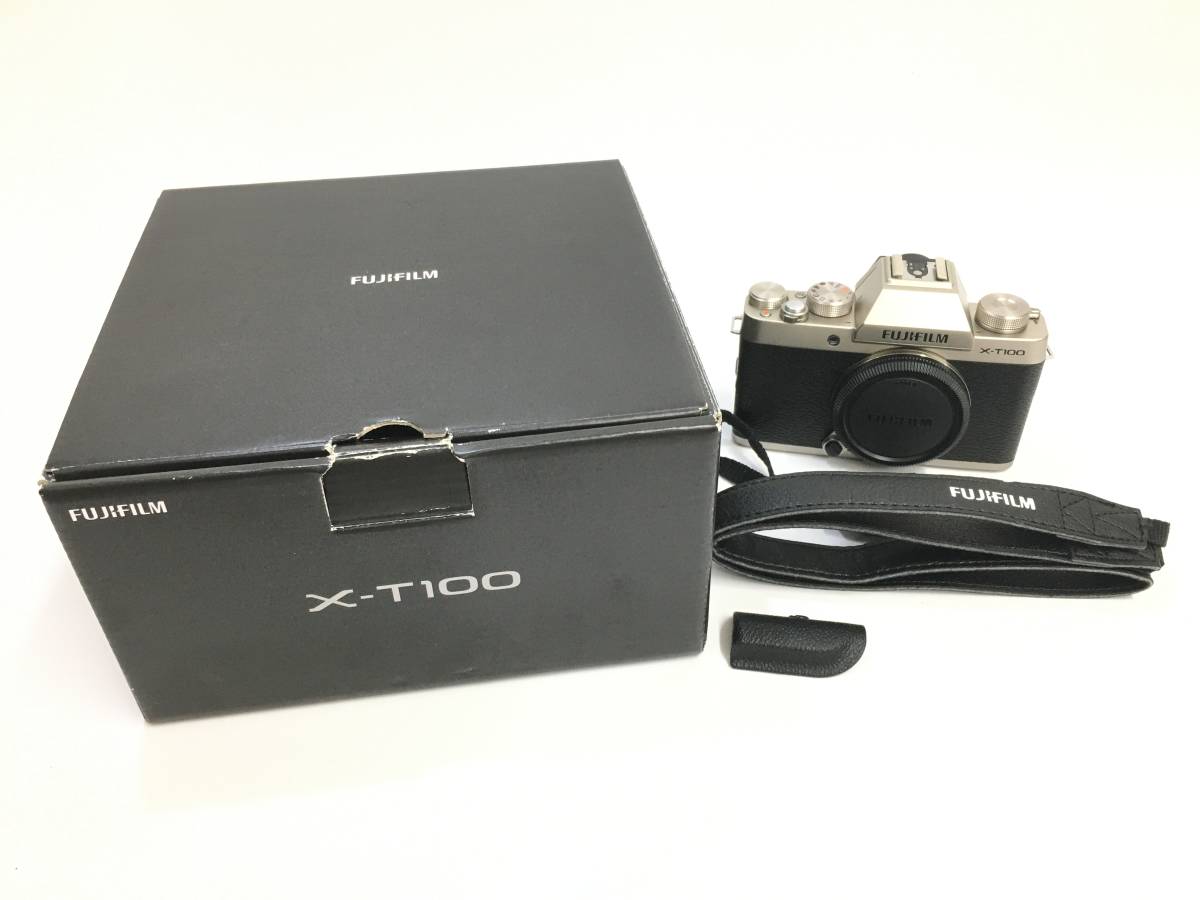 【正規品，人気セール】 FUJIFILM X-T100 富士フィルム ミラーレス一眼カメラ(富士フイルム)｜売買されたオークション情報、yahooの商品情報をアーカイブ公開 - オークファン 富士フイルム