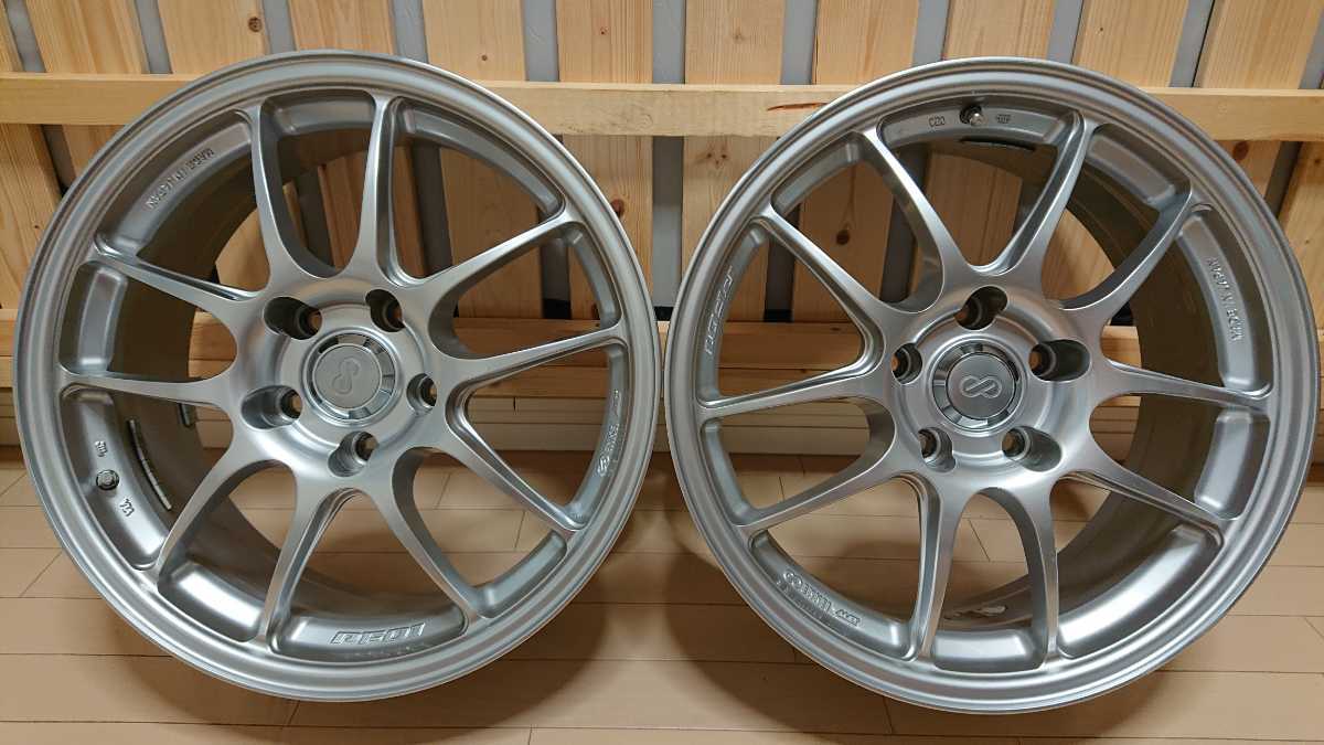 ENKEI エンケイ PF01 ホイール2本セット 訳あり1(社外品)｜売買された 