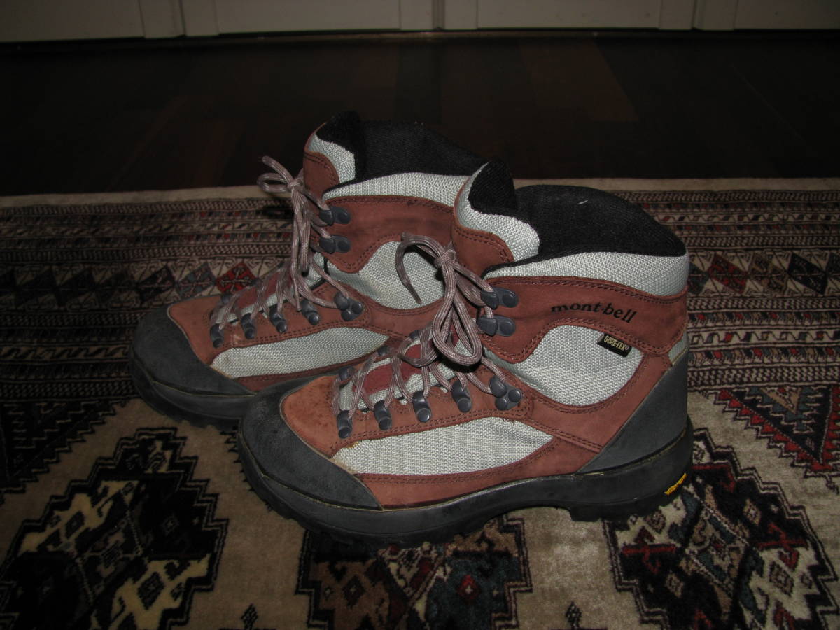 モンベル/mont-bell GORETEX/ゴアテックストレッキングシューズ/登山靴 24.5cm 中古