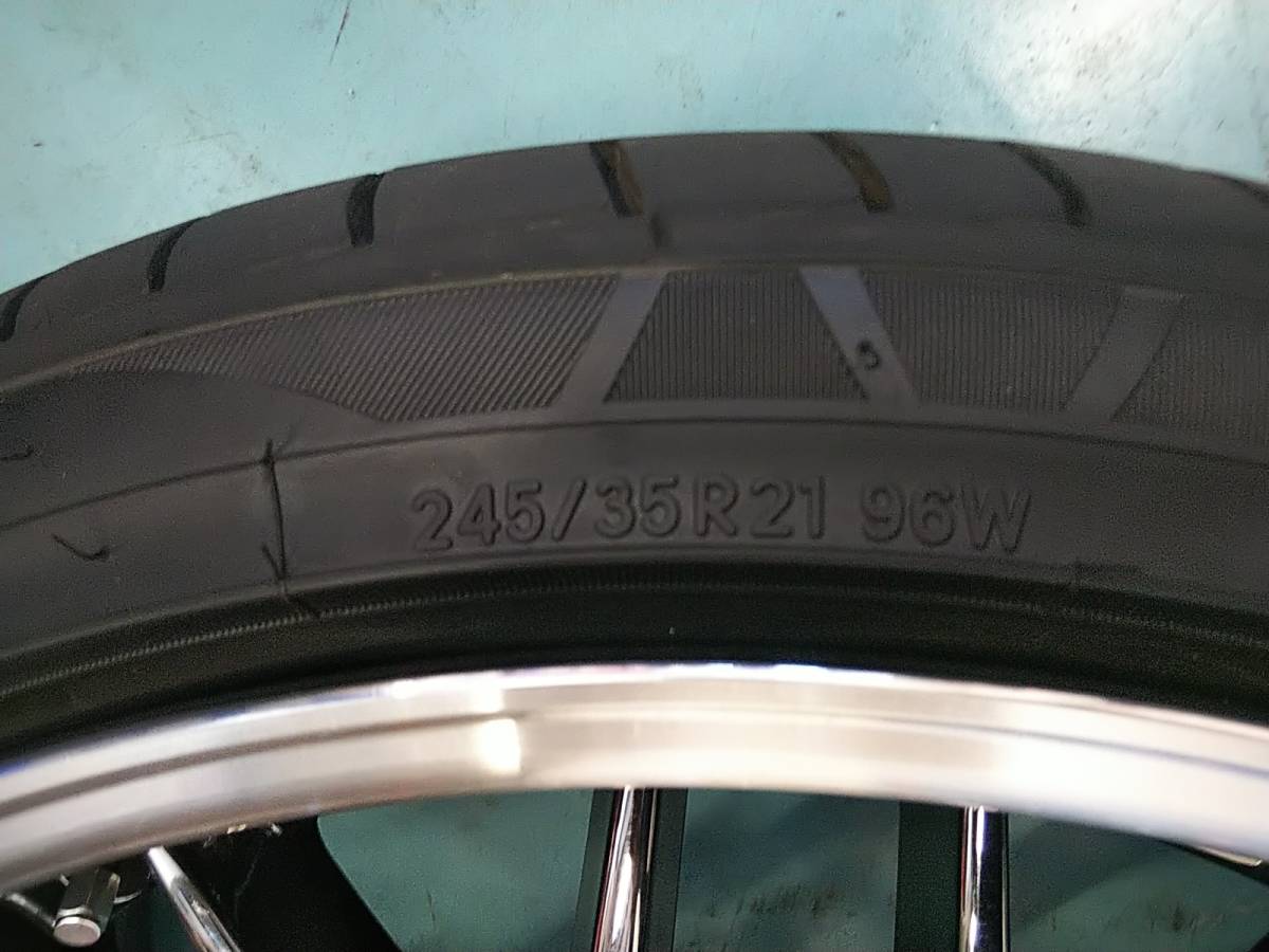 ロクサーニ マルチフォルケッタ・9J-21 PCD 114/5穴 インセット+ ロクサーニ マルチフォルケッタ・9J-21 PCD 114/5穴 インセット+
