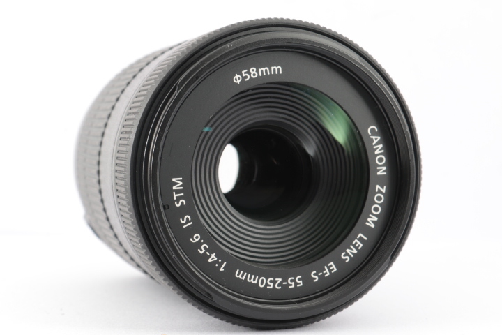 ☆衝撃の極上品☆ CANON EF-S 55-250mm F4-5.6 IS STM #B094 「奇跡の1