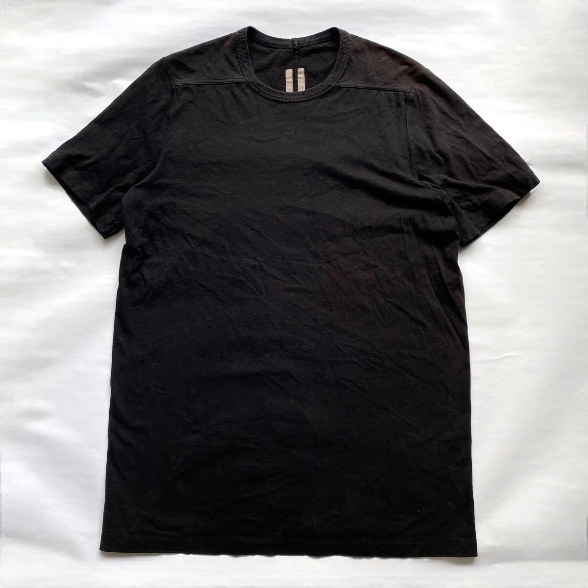 ネット 18AW rick owens tee Black リックオウエンス 半袖 クルー 