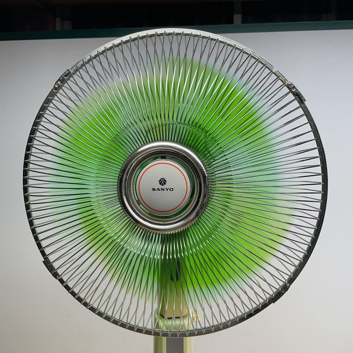 SANYO Compact Fan 30cm グランドリビングルームタイプ サンヨー 昭和 