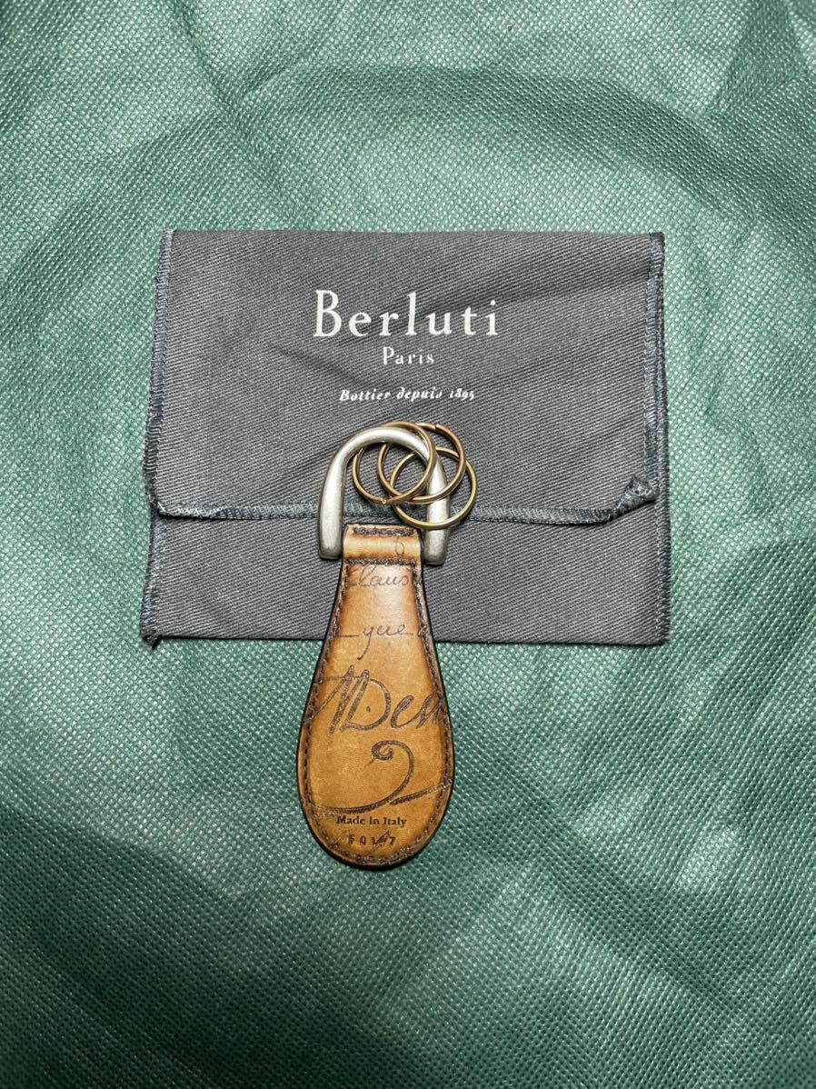使用数回 Berluti ベルルッティ キーホルダー 靴べら 長財布 財布