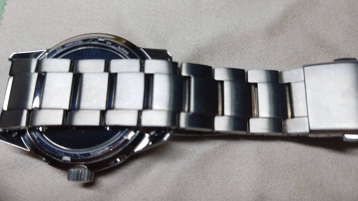 SEIKO SPIRIT SBTM209 電波ソーラー チタン