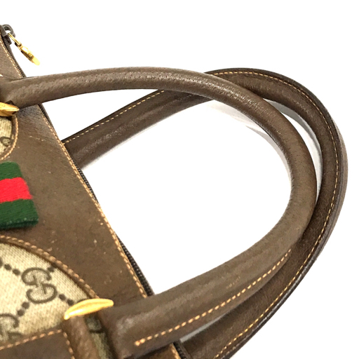GUCCI グッチ ボストン型 ハンドバッグ 40.02.006 GG 北βW