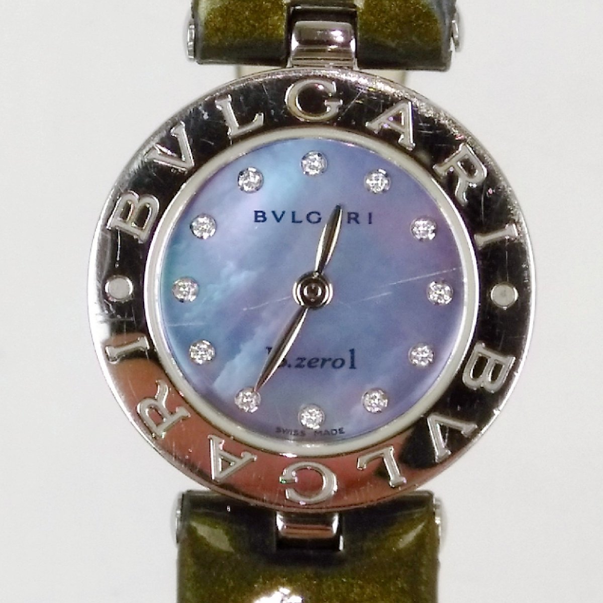 BVLGARI B-ZERO1 BZ22BSL12-M クオーツ [稼働品] シェル文字盤 12P