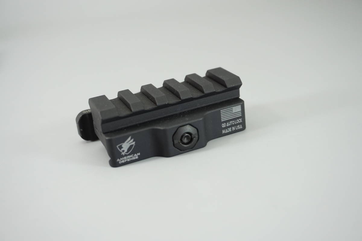 American Defense ADM PICATINNY RISER MOUNT 5 Lug Leupold PEQ PVS PSQ ...