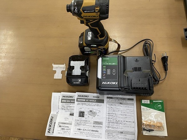 お買い得，高品質 ハイコーキ マルチボルト 充電式インパクトドライバー WH36DC 限定色 グランドキャメル 36ｖ M1718(本体)｜売買されたオークション情報、yahooの商品情報をアーカイブ公開 - オークファン インパクトドライバ