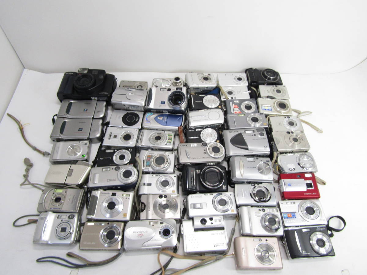 S-1831 コンパクトデジタルカメラ 48点 まとめセット CASIO OLYMPUS