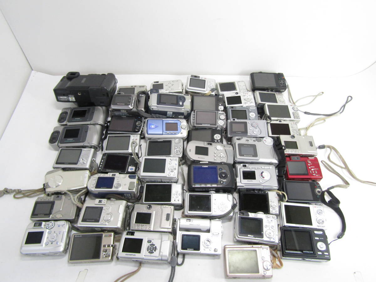 S-1831 コンパクトデジタルカメラ 48点 まとめセット CASIO OLYMPUS