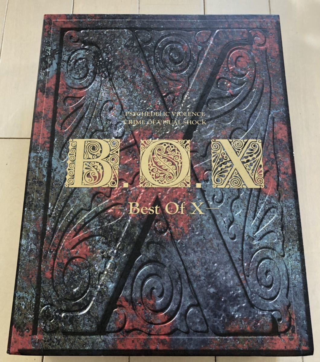 X Japan / B.O.X -Best Of X- 完全生産限定盤 CD2枚（1枚未開封）VHS