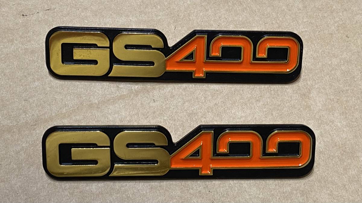 新品 GS400 エンブレム デッドストック(スズキ用)｜売買された 