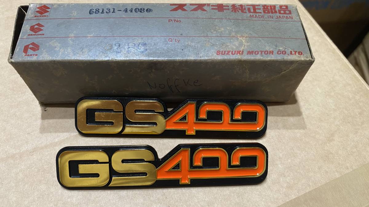 新品 GS400 エンブレム デッドストック(スズキ用)｜売買された 