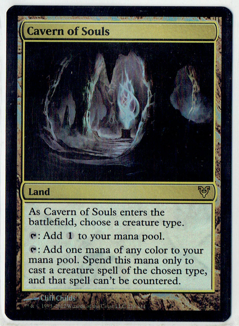 Foil 魂の洞窟/Cavern of Souls 1枚 of 土地R | 指輪物語 foil