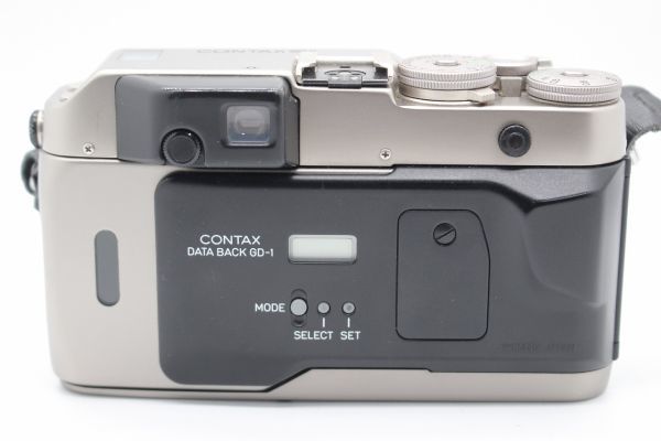 □美品□コンタックス CONTAX G1 ボディ + GD-1 データバック #Z1443