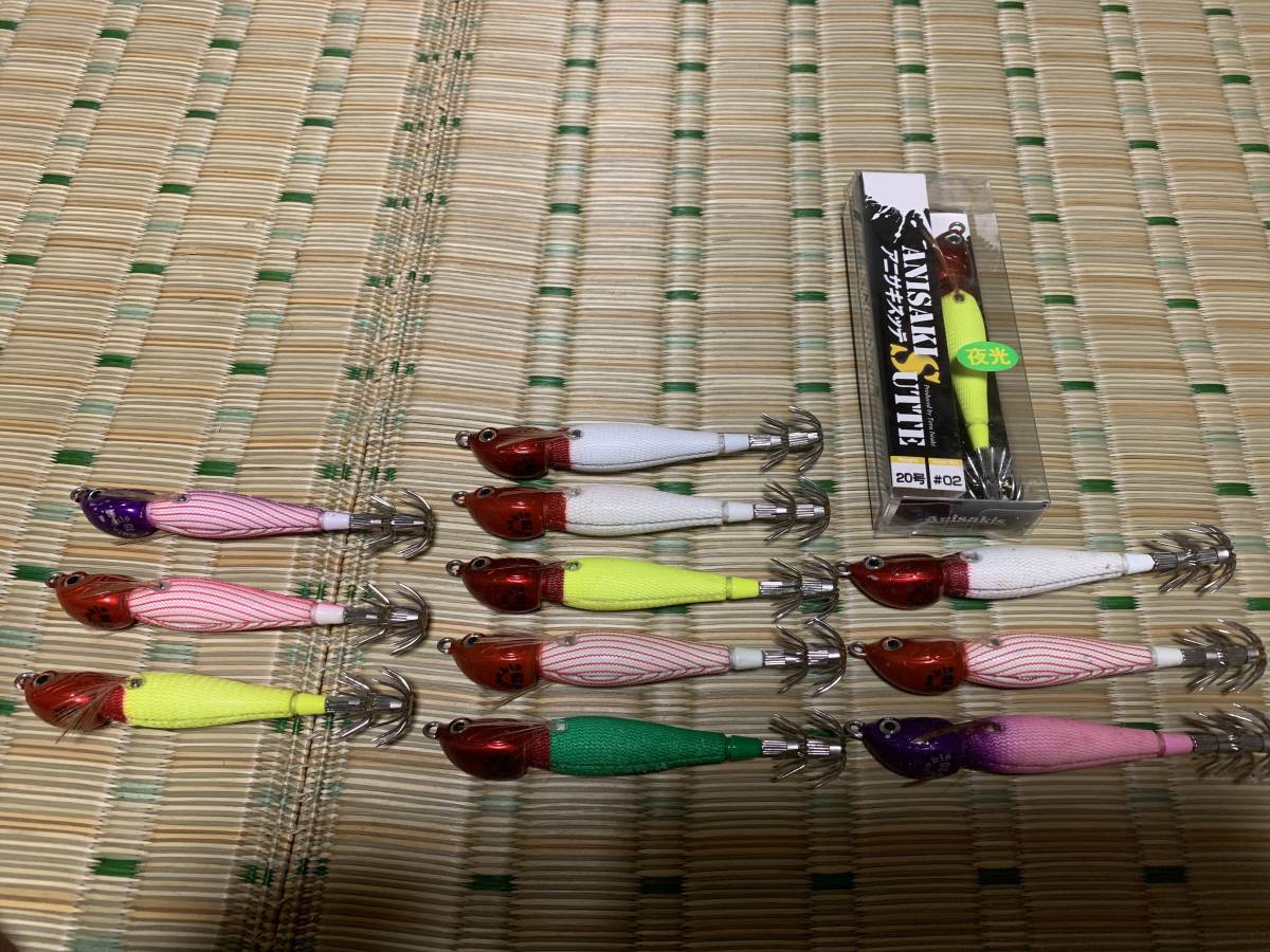  アニサキスッテ 15号 18号 20号 12本セット イカメタル 鉛スッテ 剣崎 シロイカ アカイカ ヤリイカ ANISAKI SUTTE(エギ)｜売買されたオークション情報、yahooの商品情報をアーカイブ公開 - オークフ 海水