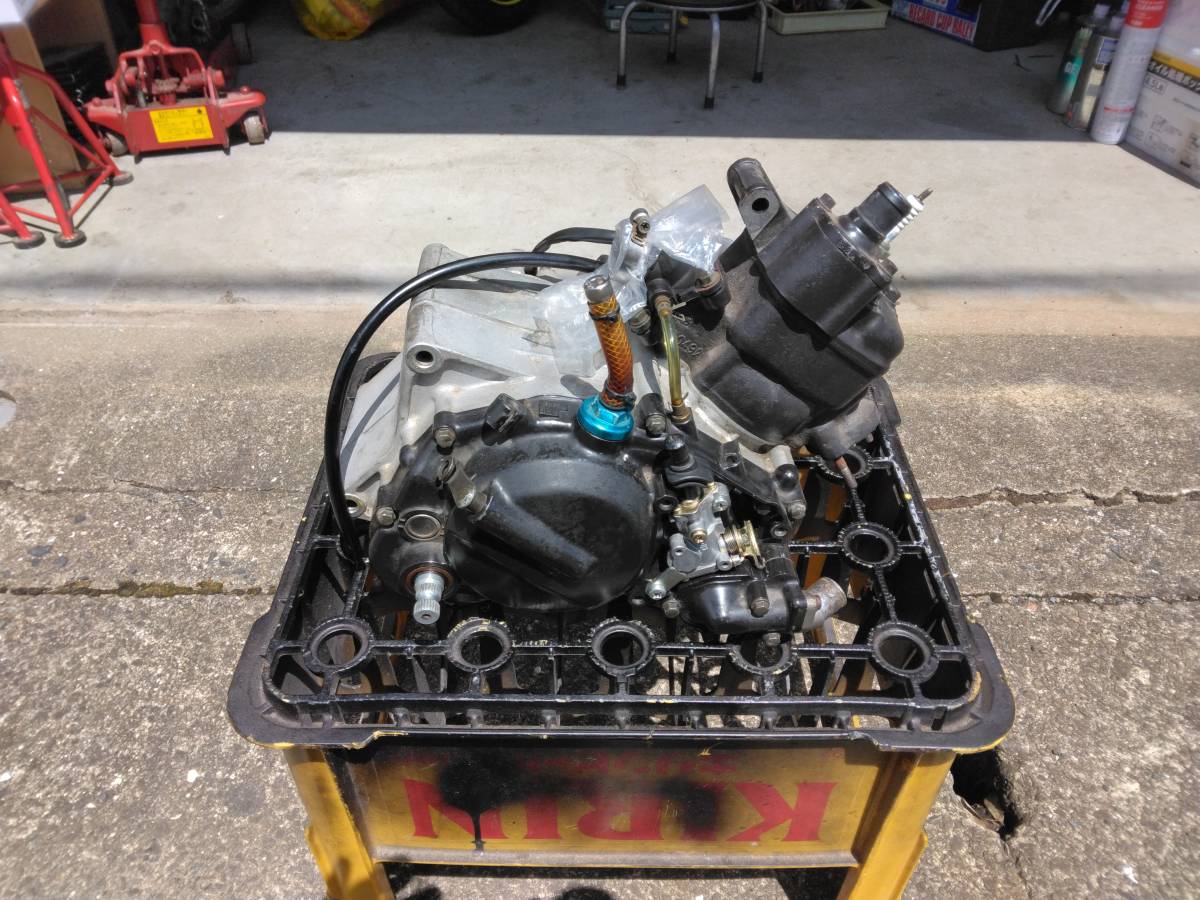 KSR-Ⅰ 50ccエンジン ピストン割れ クラッチ強化 ジャンク KSR-1