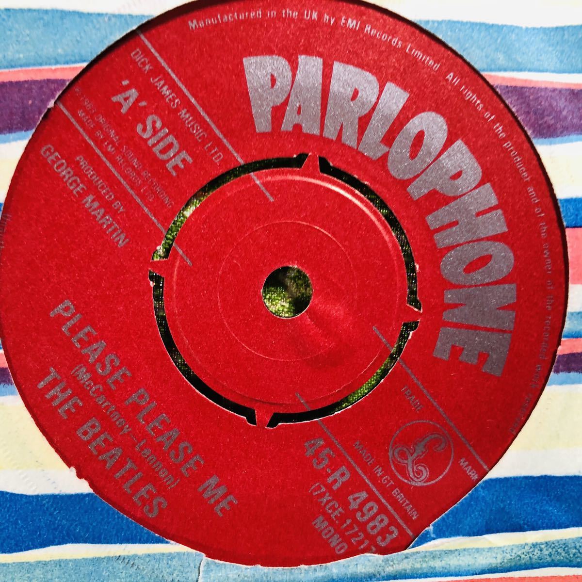 安い，新作登場 英国パーロフォン The Beatles - Please Please Me 