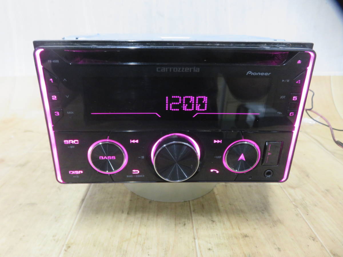 動作品保証付/V1049/carrozzeria/カロッツェリア/AVメインユニット/FH