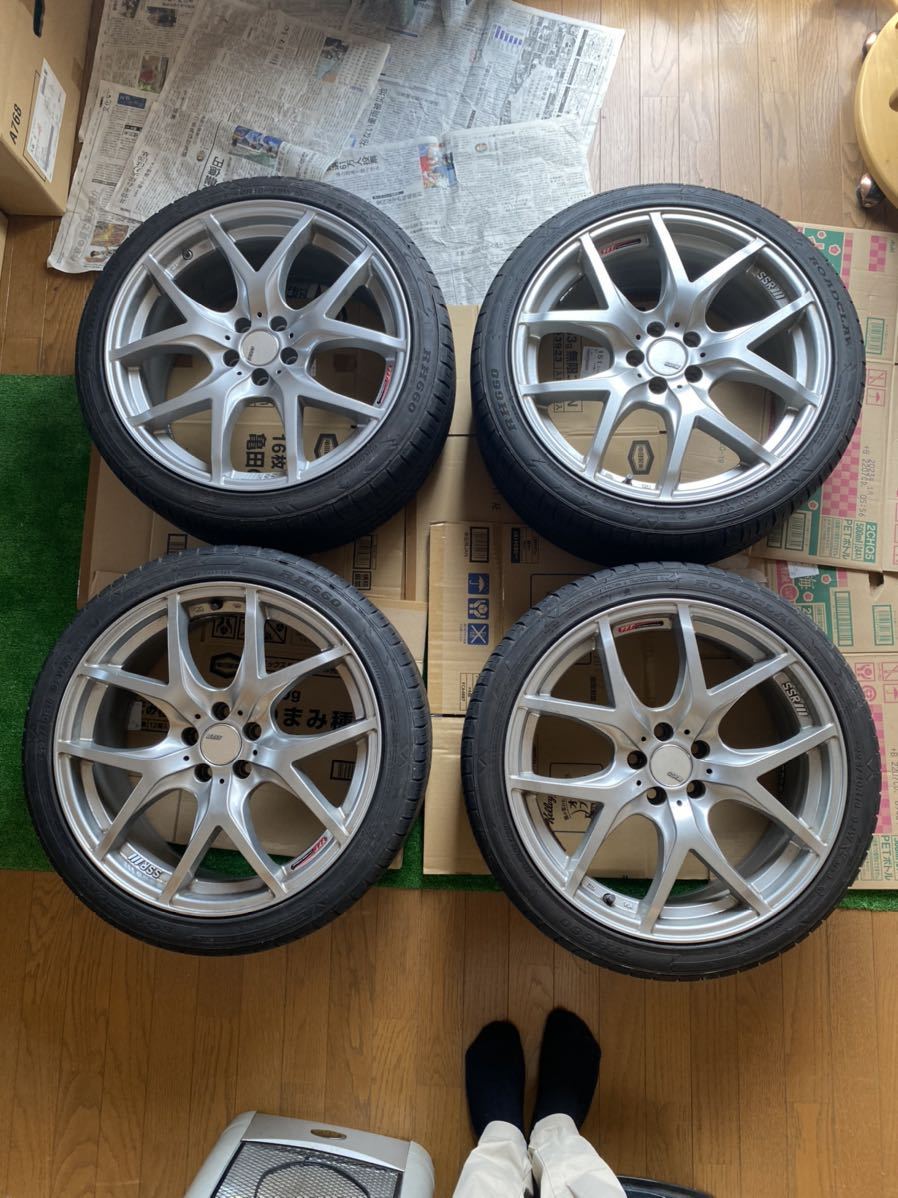 SSR GTV03 18インチ 8.5J+44 5H PCD100 中古 【公式通販】