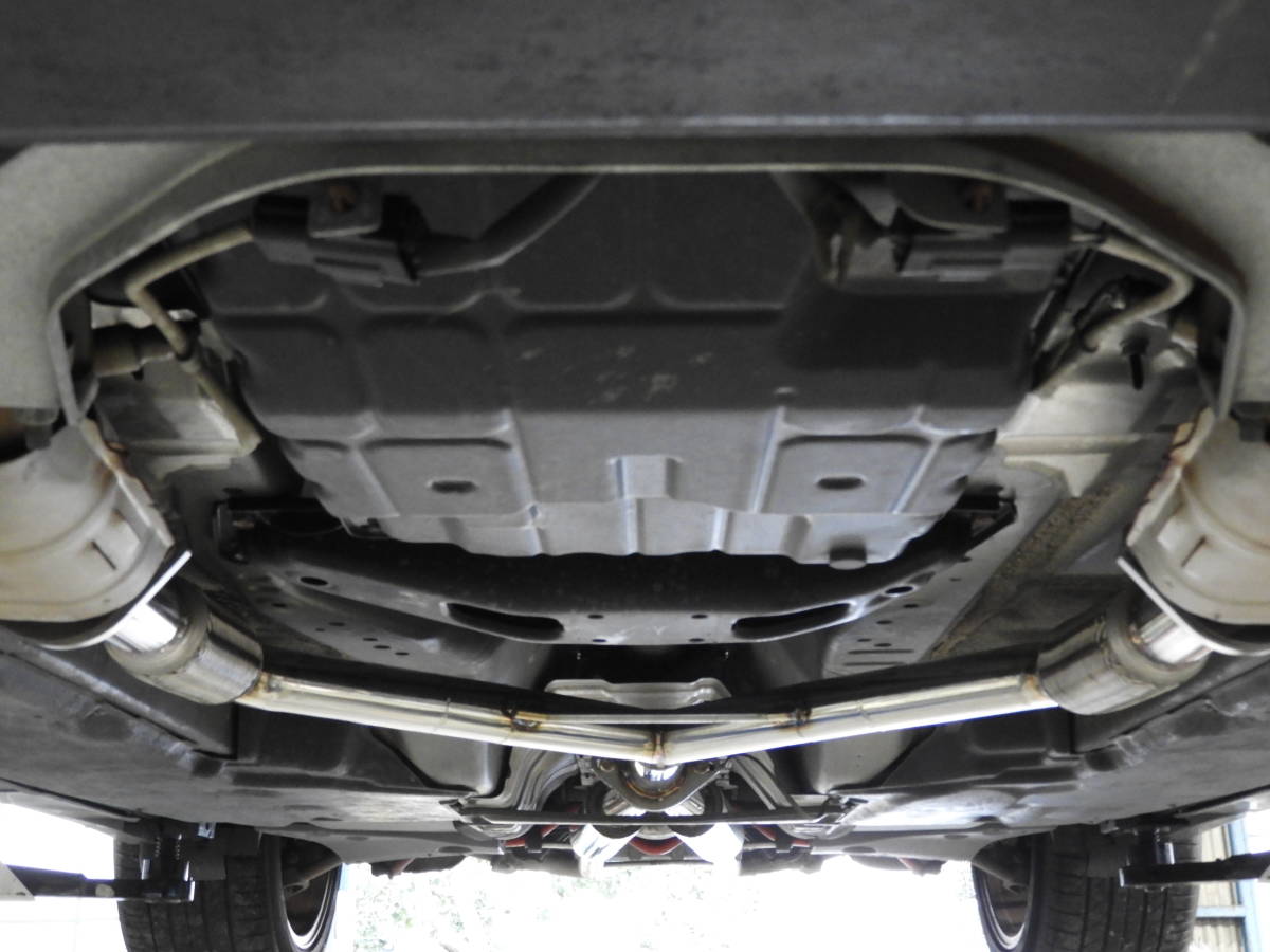 Y51 フーガ 底上げ フレキ付き フロントパイプ マフラー ステンレス製