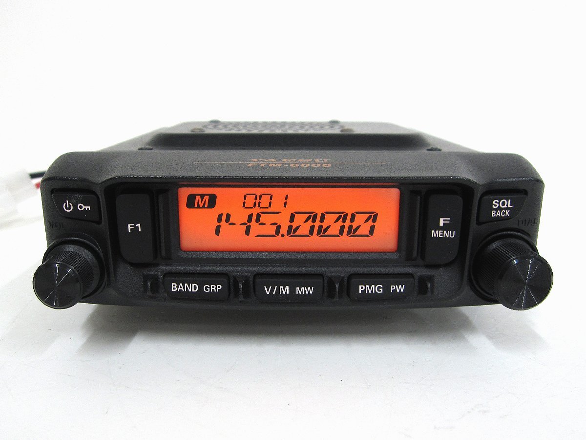 アマチュア無線 ヤエス FTM-6000 S 20W機 中古 美品 2021年発売