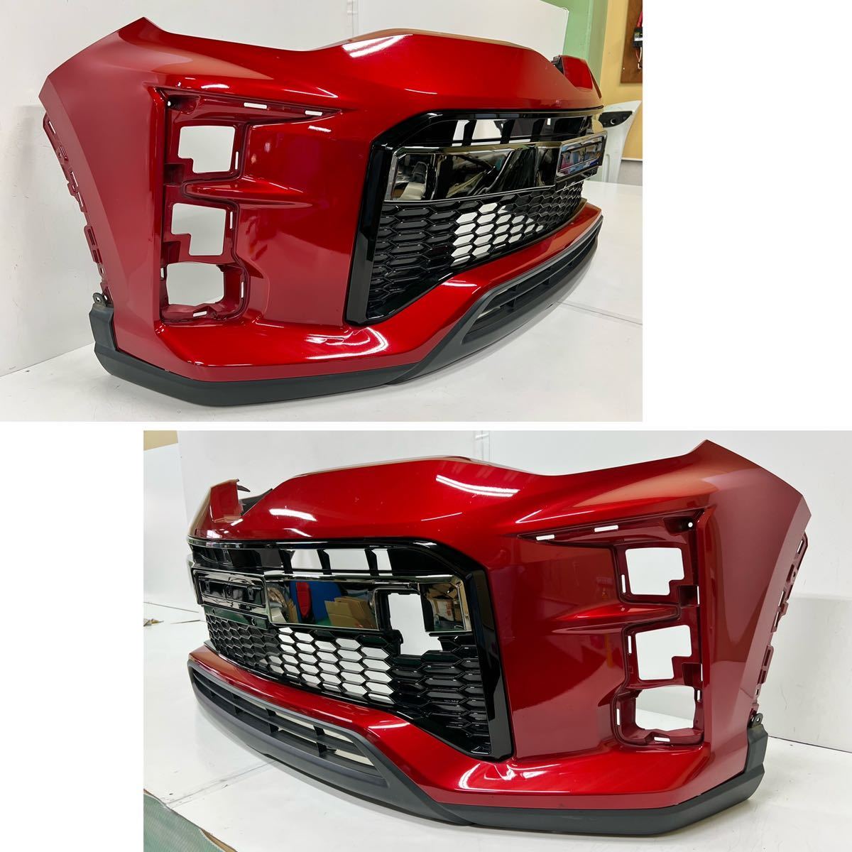 40823 C-HR GRスポーツ NGX50 後期 純正 フロントバンパー 赤系 52119 