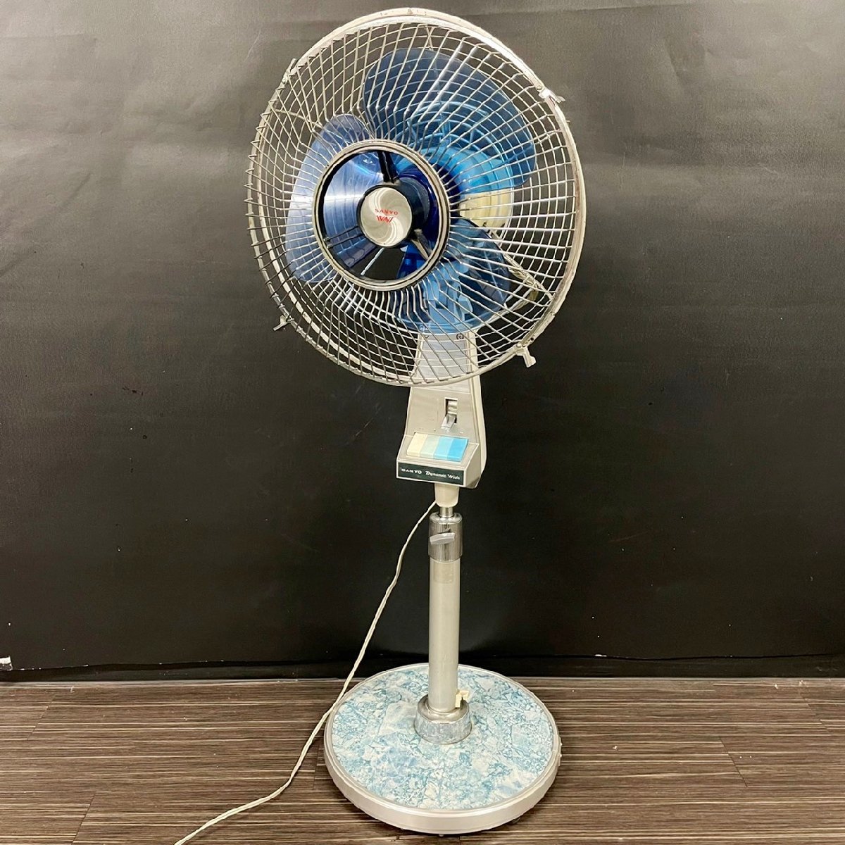 昭和レトロ SANYO サンヨー Dynamic Wide 扇風機 Yahoo!オークション