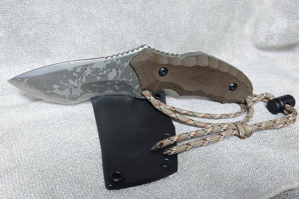 KNIFE)松田菊男 作 Backup-MINI 未使用美品！ spyderco benchmade  