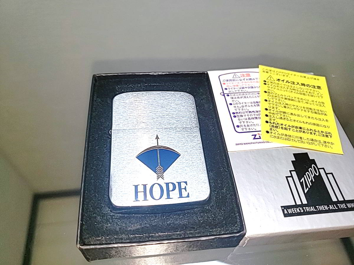 ☆未使用品☆ホープ ZIPPO① HOPE ホープ zippo 1941レプリカ ブラック 