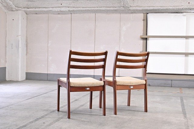 天童木工ダイニングテーブル椅子2脚セット