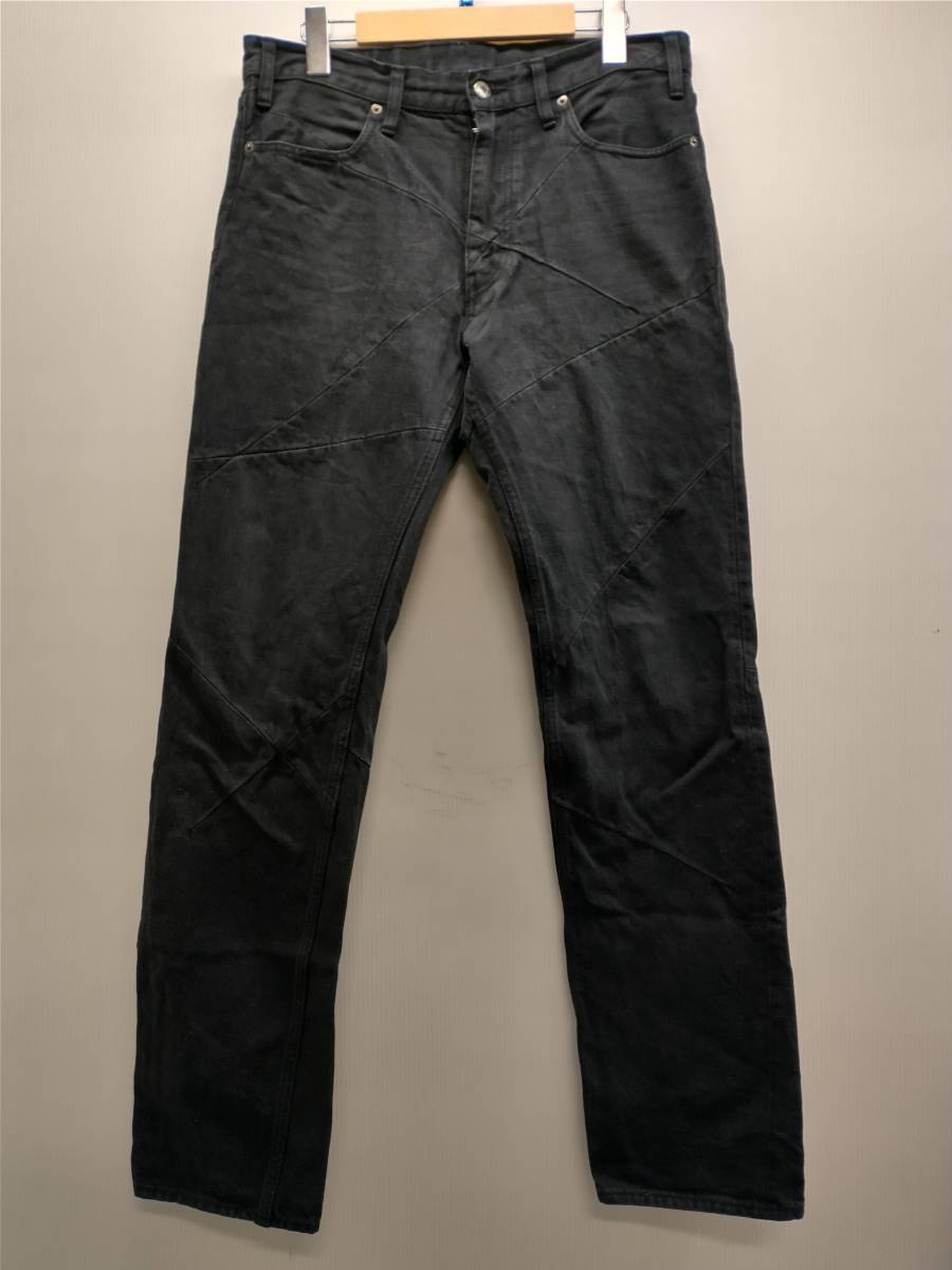 アンダーカバー undercoverism スリムデニム ブラック 
