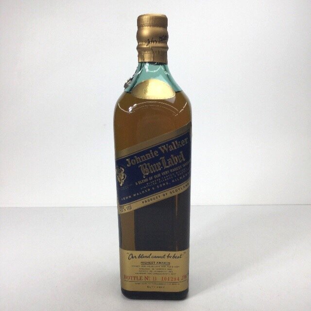 未開栓 ジョニーウォーカー ブルーラベル 箱付 750ml 43％ 1P-2-2-131579-A