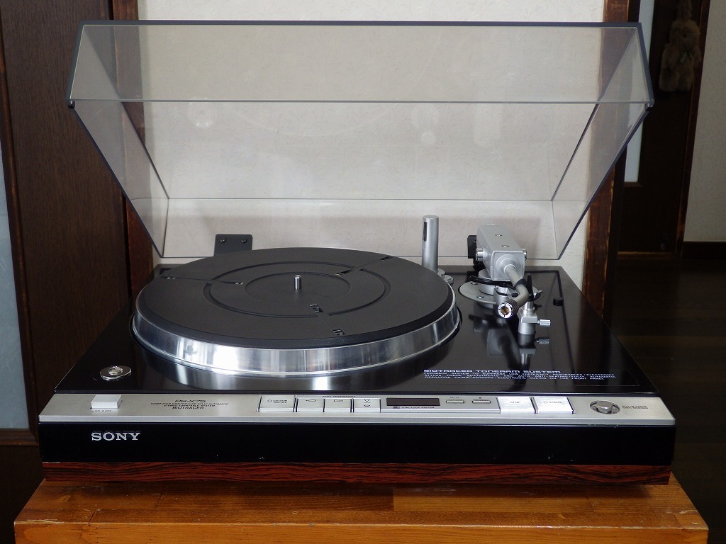 SONY PS-X75 DD式 電子制御アーム搭載 フルオートレコードプレーヤー