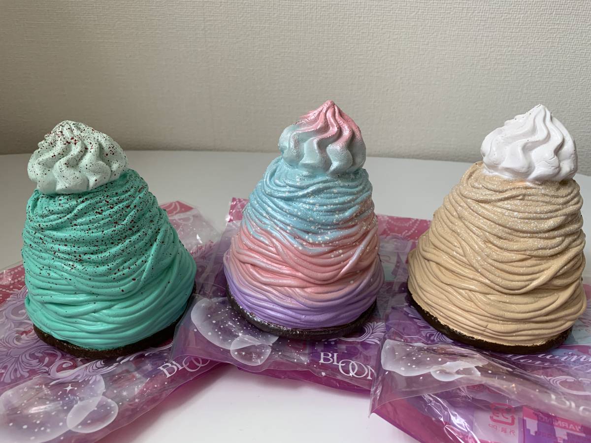スクイーズ BLOOM ブルーム モンブラン ムースパウンド ムースパン 音 