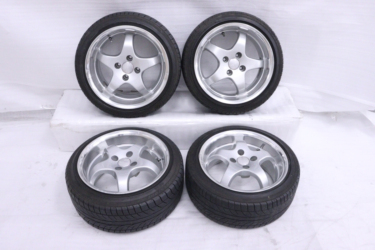 27-2280☆SEIKEN NKB NA ロードスター タイヤホイールセット4本 15×8JJ 