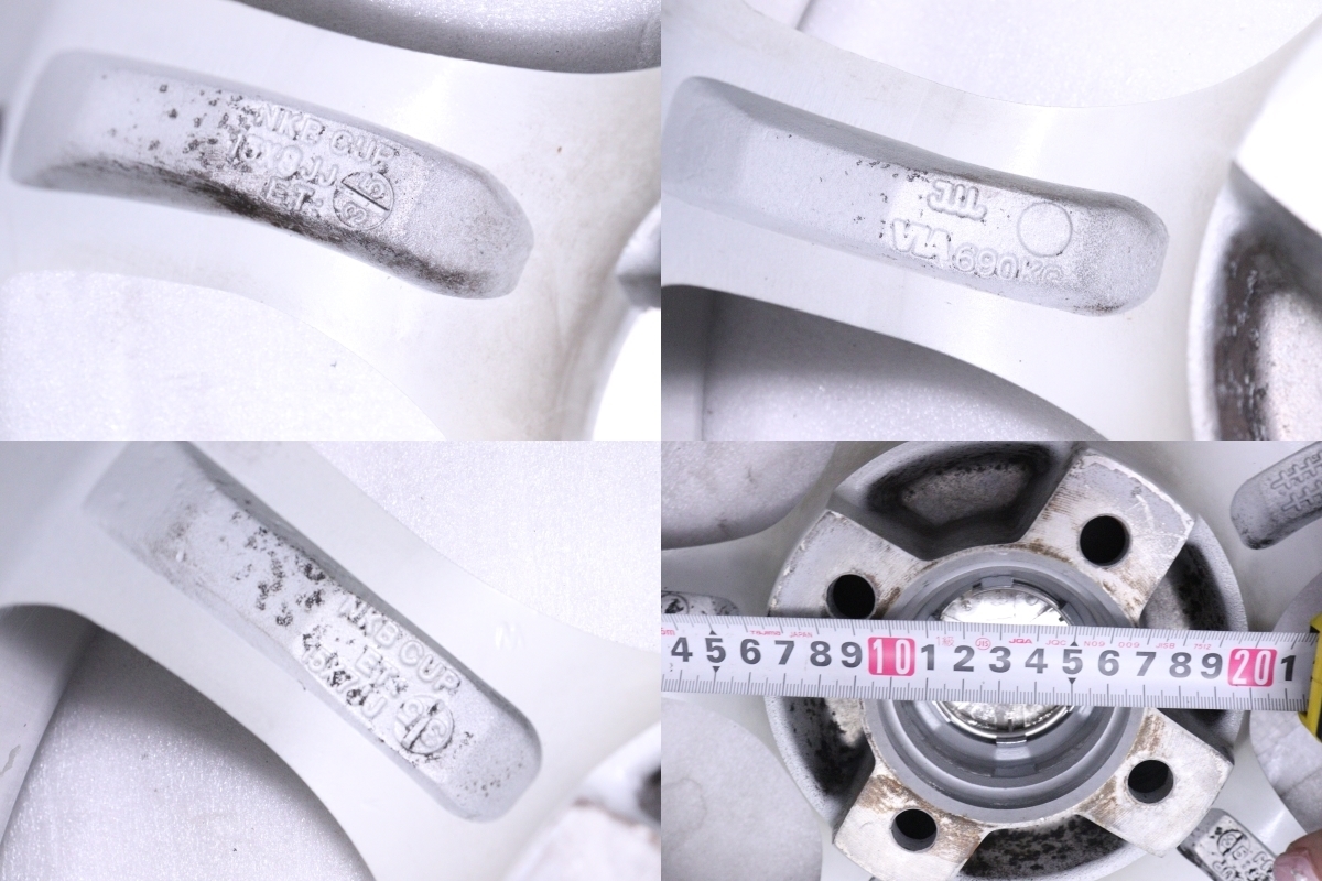 27-2280☆SEIKEN NKB NA ロードスター タイヤホイールセット4本 15×8JJ 