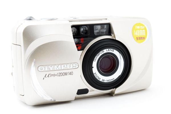 ☆良品☆ オリ ンパス OLYMPUS μ mju ZOOM 140 #2401 オリンパス μ
