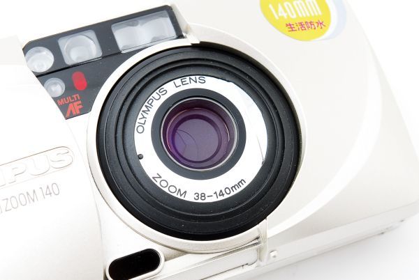 ☆良品☆ オリ ンパス OLYMPUS μ mju ZOOM 140 #2401 オリンパス μ
