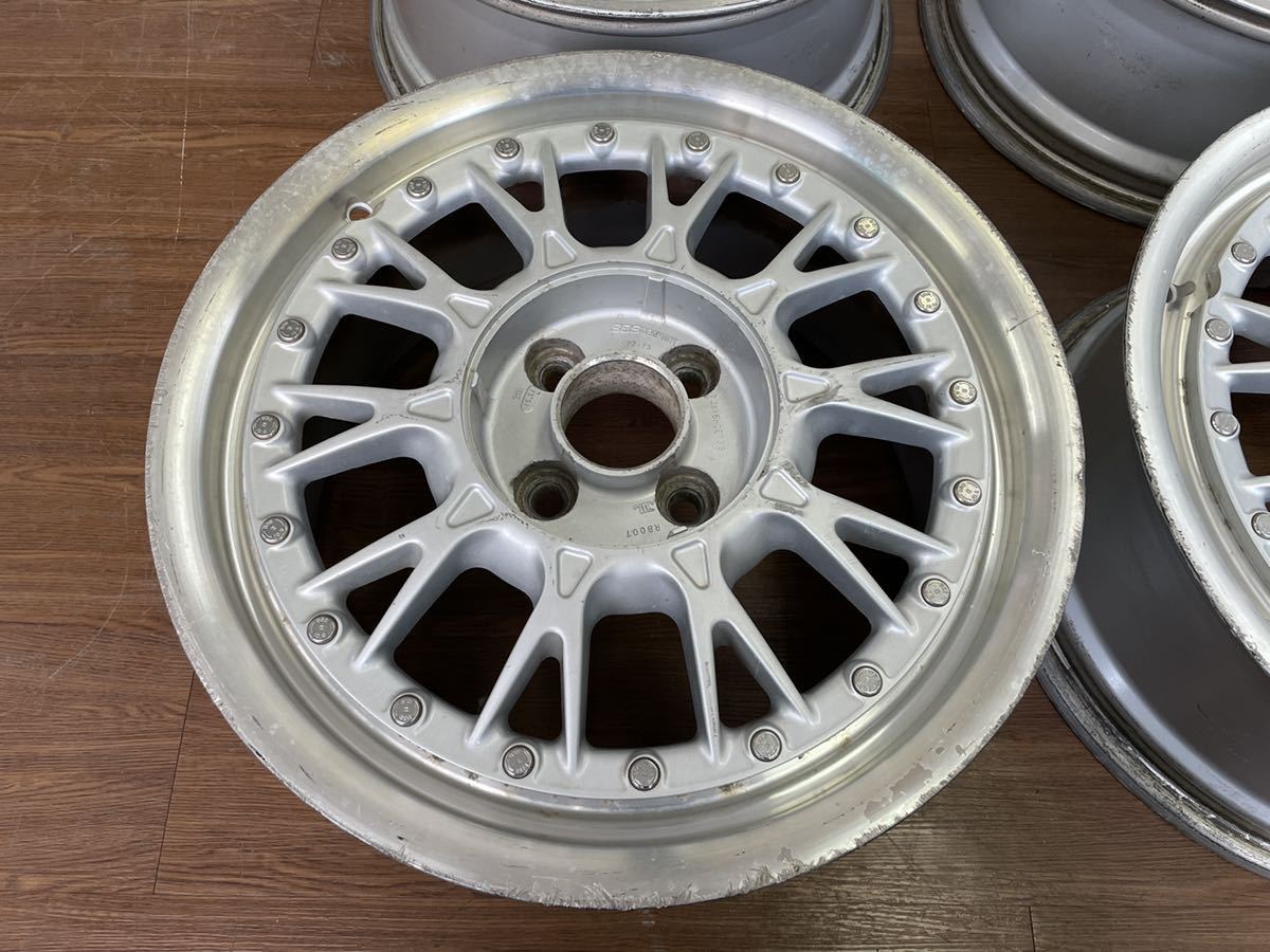 BBS RB007 GERMANY 16インチ 16x7J +38 100/4H 中古4本 鍛造 2ピース 