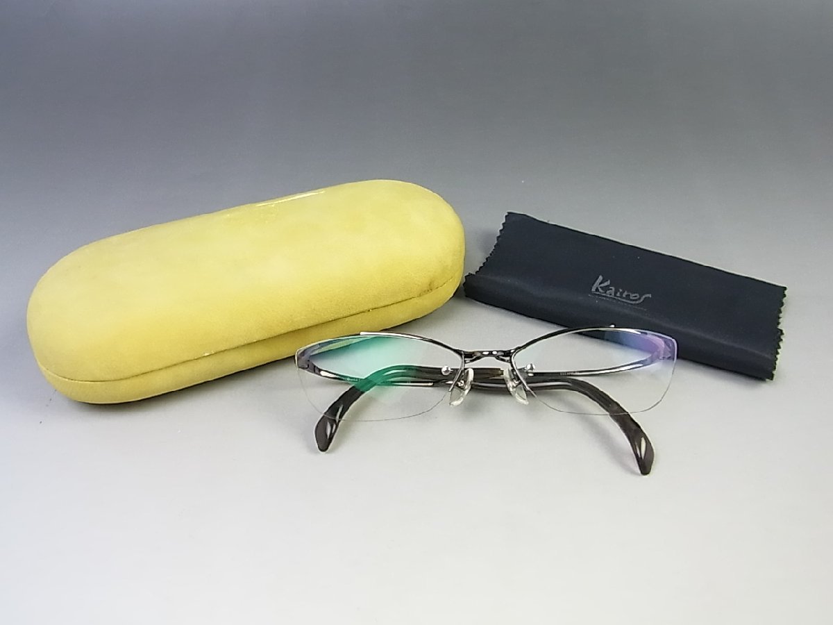 ケー]9999 S-120T ガンメタ メガネ(度あり) フォーナインズメガネ