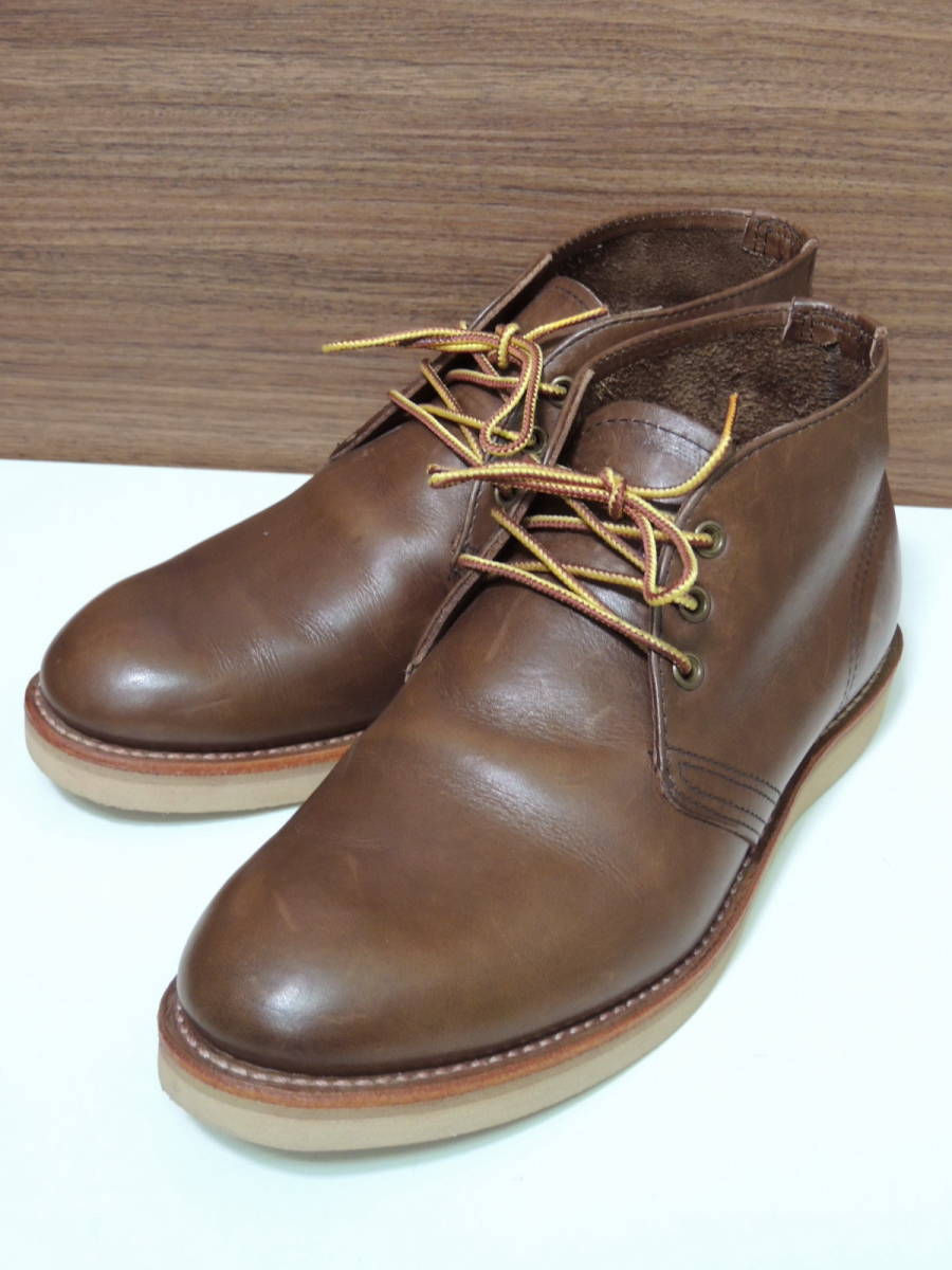 HOT，安い USA製 レッドウイング RED WING SHOES 2011年製 8596 チャッカ ブーツ US 8.5 D 26.5cm ブラウン系(8.5インチ)｜売買されたオークション情報、yahooの商品情報をアーカイブ公開 - オークファン 8.5インチ
