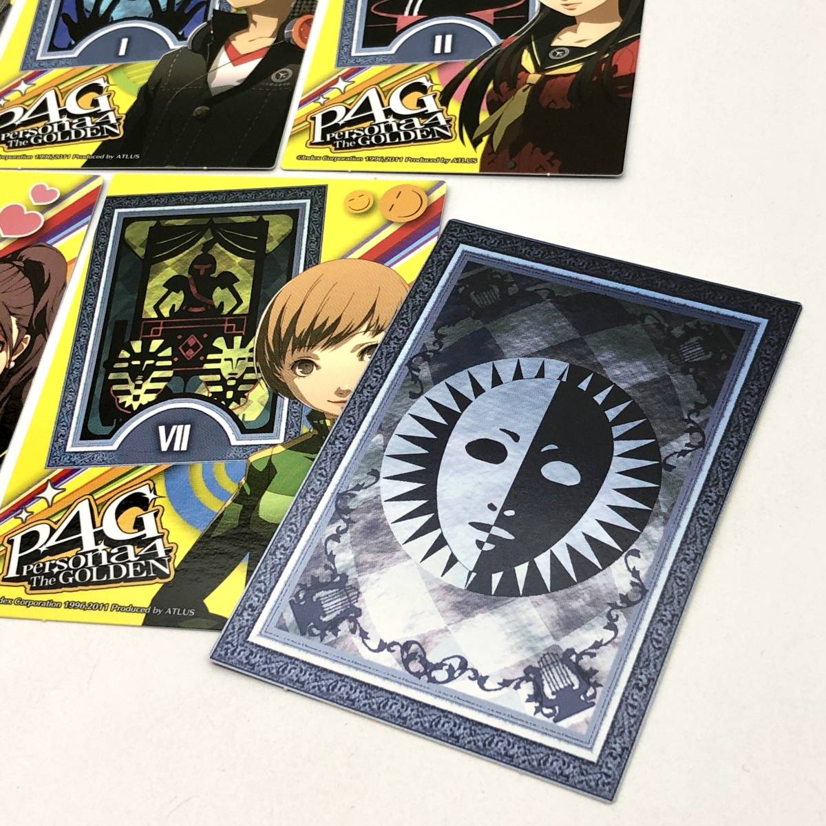 ペルソナ4 ザ・ゴールデン コミュタロットカード 7種 persona 4 The
