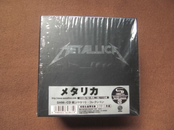 メタリカ SHM-CD 紙ジャケット・コレクション 初回生産限定盤 紙ジャケット＆SHM-CD仕様】METALLICA メタリカ 紙ジャケット