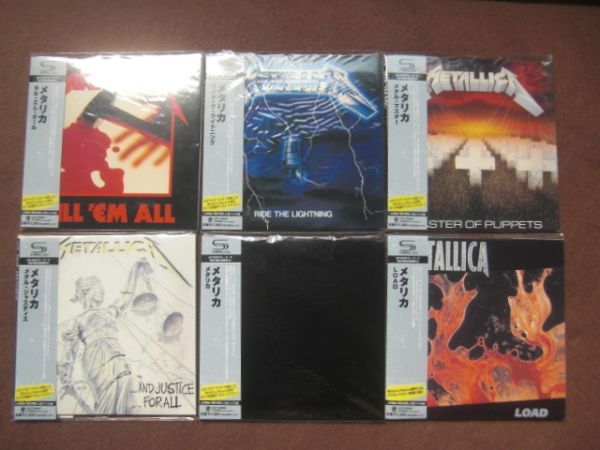 紙ジャケット＆SHM-CD仕様】METALLICA メタリカ 紙ジャケット