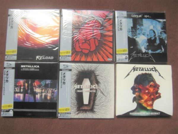 紙ジャケット＆SHM-CD仕様】METALLICA メタリカ 紙ジャケット